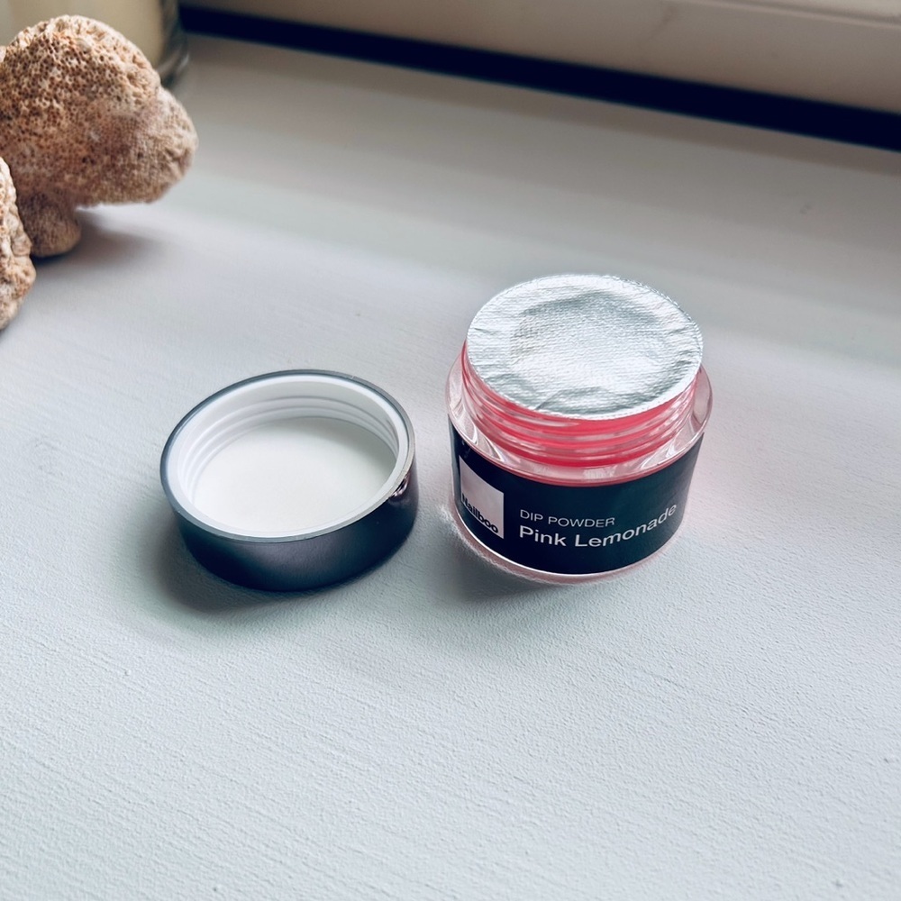 Nailboo Dip Powder in Pink Lemonade With 10 Free Remover Clips Included …